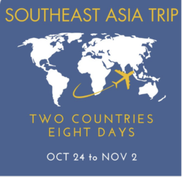 Prayers for our Southeast Asia Trip